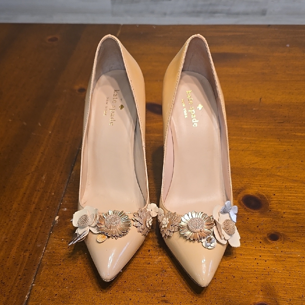 Kate Spade Women's Tan Heels